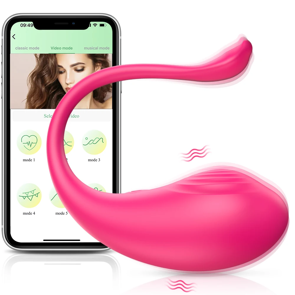 Lange Afstand Controle App Controle Vagina Ballen Draagbare Bluetooth App Vibrator Voor Vrouwen G-Spot Vibrators Seksspeeltjes Vibrerend Ei