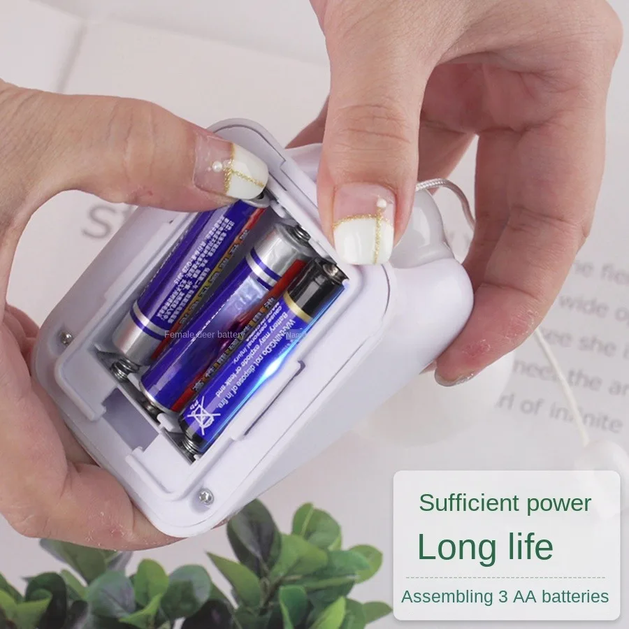 レトロな巾着電球、広角照明、バッテリー駆動、インドゥーの読書や作業に適しています、1ユニーク