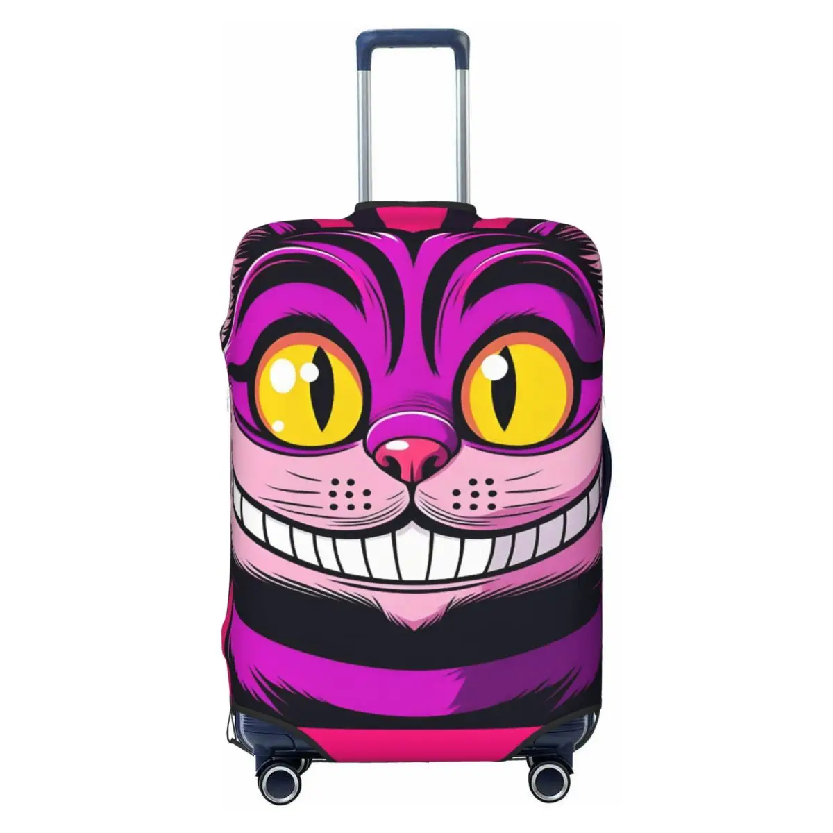 

Custom C-Cheshire Cat Luggage Cover Elastic Travel Suitcase Protective Covers Suit For 18-32 inch