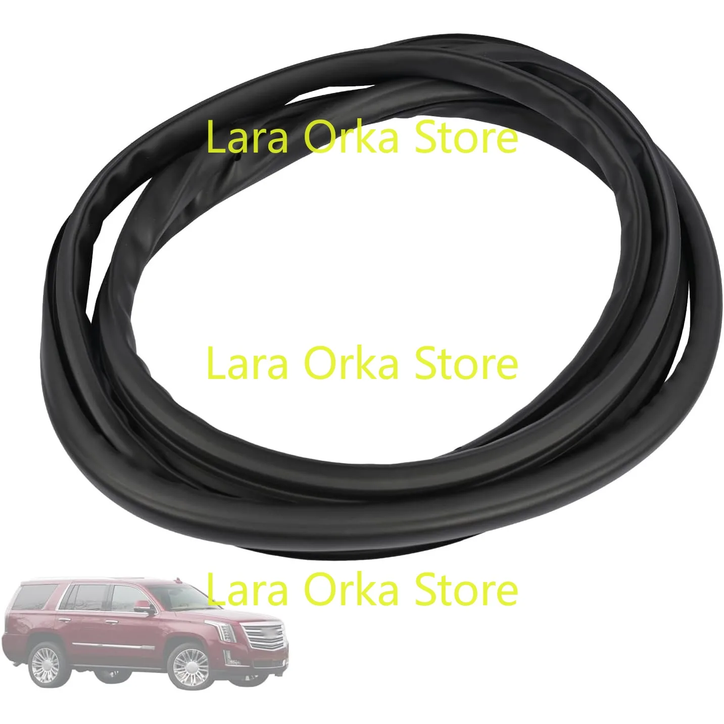 

22815954 Sunroof Glass Weatherstrip Seal Fit for Cadillac Escalade Chevrolet Suburban Avalanche Silverado 1500 2500 3500 HD