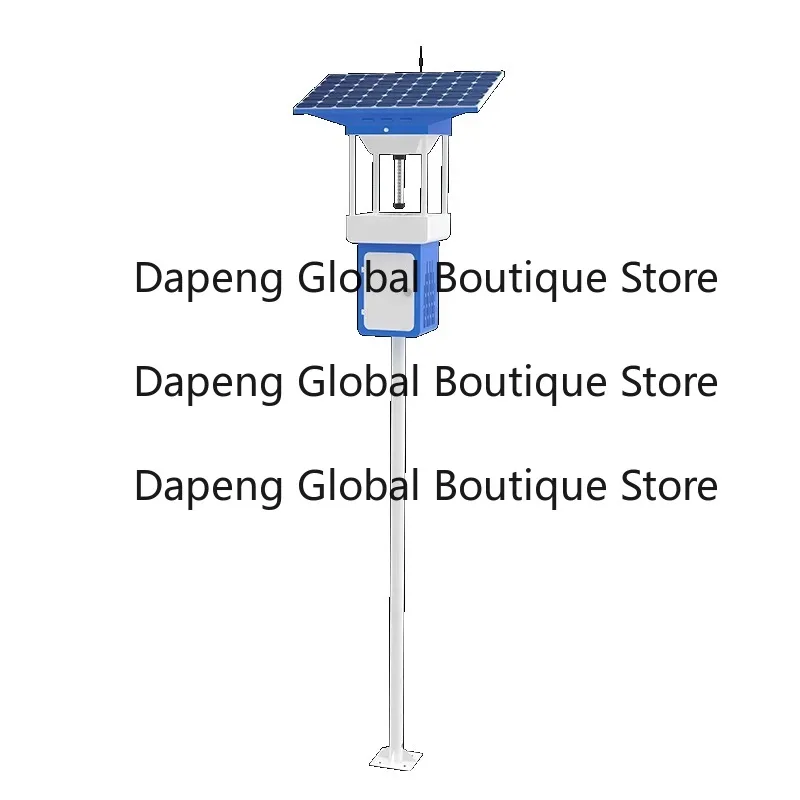 Agricultural Wind - Suction Insect Killer: Efficiently Traps Lepidoptera, Light & Time Control Modes, Large Pest Storage Box