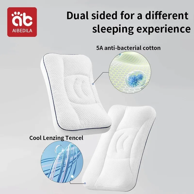 AIBEDILA-almohadas ortopédicas para recién nacidos, almohada de viaje para el cuello, artículos para madres y niños