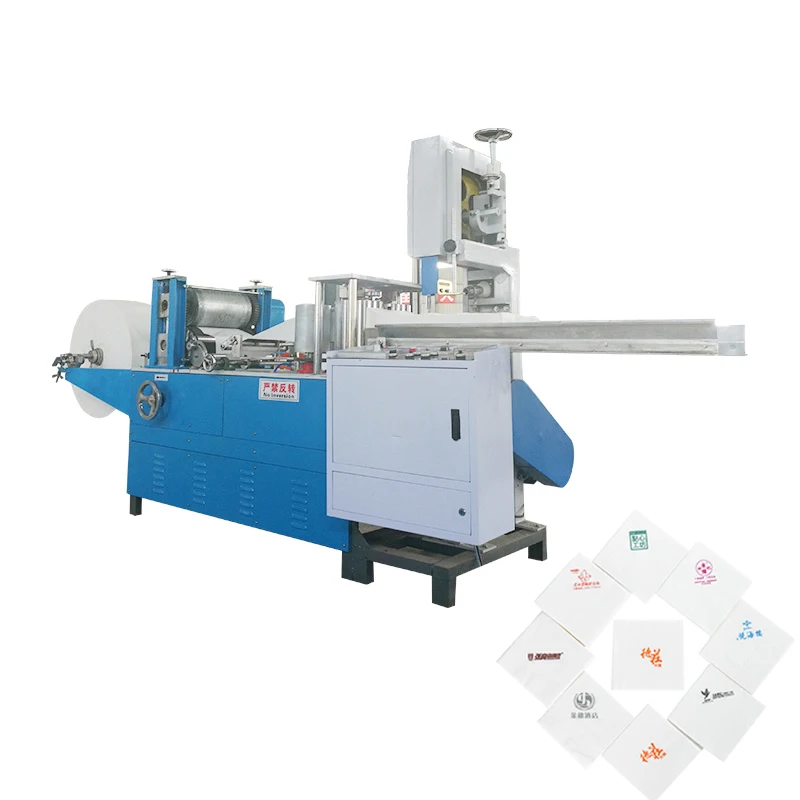 FOODLINE Paper Napkin Machine Touch Screen Control Tissue Making Device For Intuitive Napkin Production Parameter Setting
