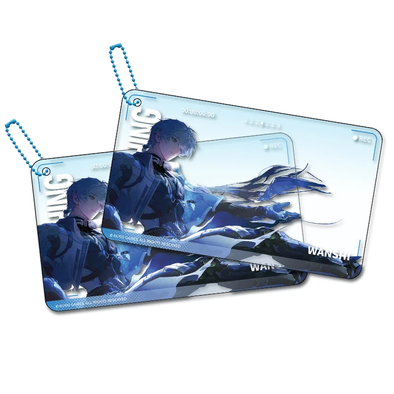 Game GRAY RAVEN PUNISHING Official WanShi Acrylic Photo Card Keychain Display Anime Cosplay Props Cute Gift