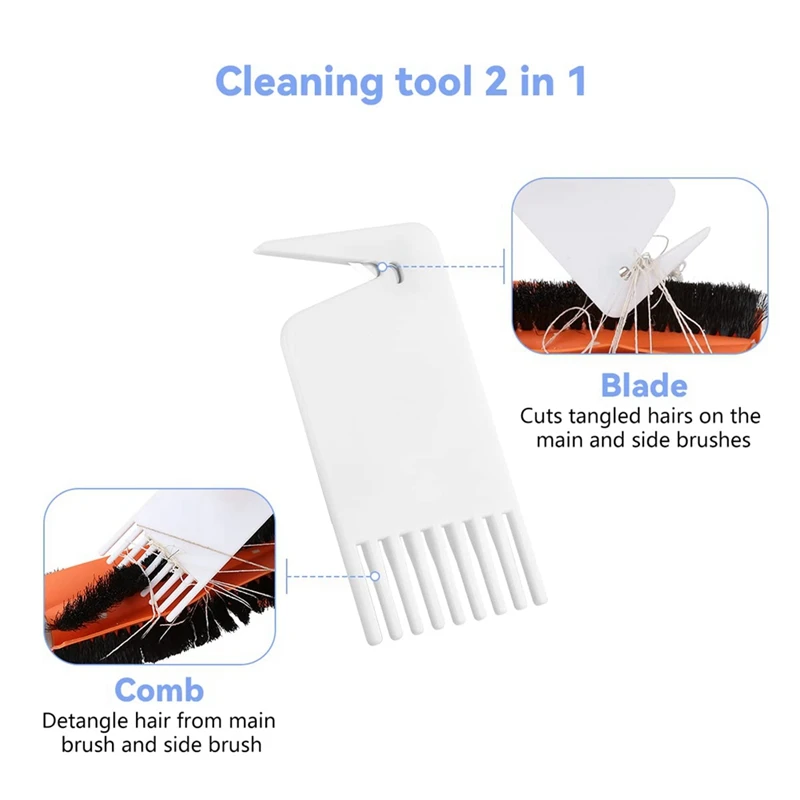 เปลี่ยนชิ้นส่วนชุดอุปกรณ์เสริมแปรงหลักแปรงด้านข้าง HEPA Filter สําหรับ Roborock S51 S55 S5 S6 S5max เครื่องดูดฝุ่นหุ่นยนต์