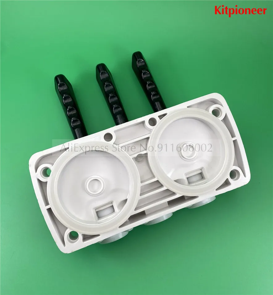 White Valve Block Face Plate Spare Parts Handles Piston Valve Rods For BQL825 Soft Serve Machines Ice Cream Makers Accessories