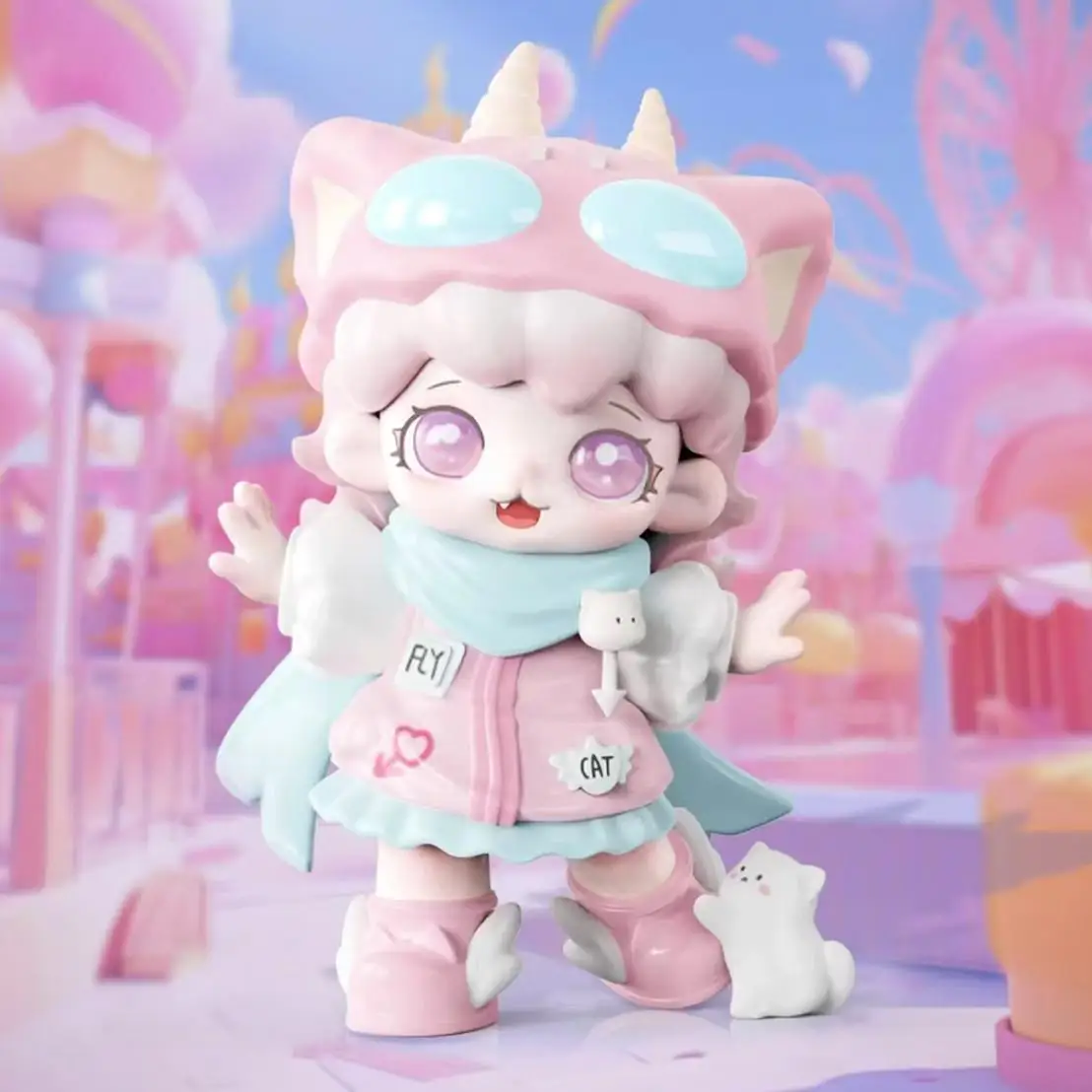 Genuino Mioco Companion Diary Series Blind Box Vinile Trendy Doll Giocattoli fatti a mano Figura Simpatico regalo di compleanno da collezione misterioso