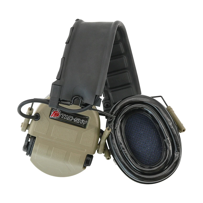 TAC-SKY versión mejorada SORDINULTRA IPSC auriculares tácticos captación de sonido protección auditiva auriculares SORDN para deportes Airsoft