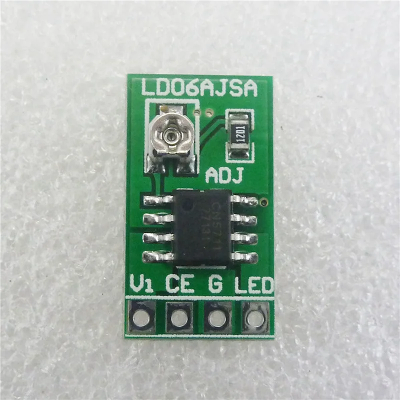 A72Z 2X DC 3.3V 3.7V 5V LED Driver 30-1500MA Constant Current Adjustable Module PWM Control Board For USB 18650 Li-