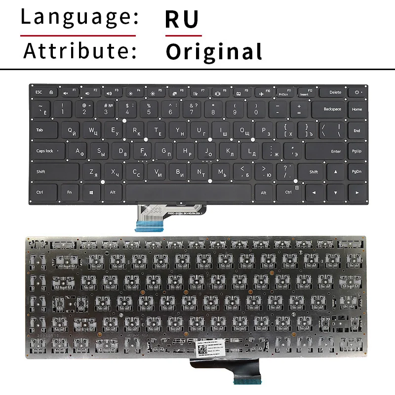 US/RU New Keyboard for RedmiBook Redmi Book 16 XMA2002 XMA2012 2012 DJ AN AJ AB XMG2002 XMG2012-DJ XMG2012 XMA2101-BN