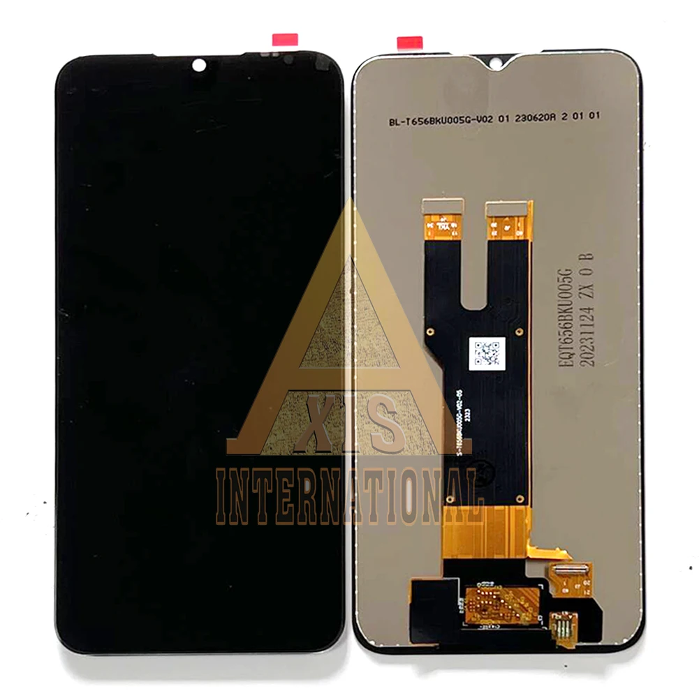 Original For ZTE Blade A73 LCD A73 4G 7060 Display Frame Screen Touch Panel Digitizer For ZTE Blade V50 Smart LCD 7060