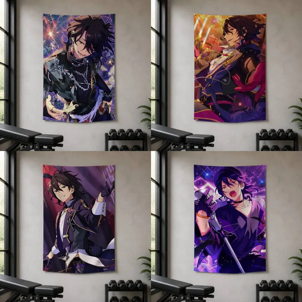 Ensemble Stars R-Rei Sakuma  Decorative Art Flag Banner for Picnic Camping Party and Home Decor