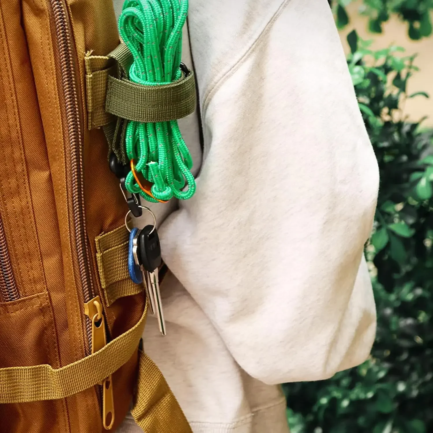 2 قطعة الأشرطة متعددة الأغراض قابل للتعديل التكتيكية تسلق قفازات حبل حامل لتأمين الملحقات في الهواء الطلق حزام قفازات النايلون