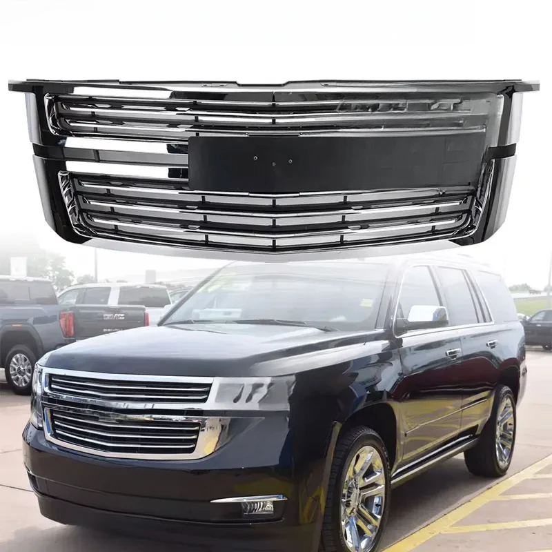 

Factory Hot Selling LTZ Style Chrome Front Bumper Grille Radiator Racing Auto Exterior Accessory