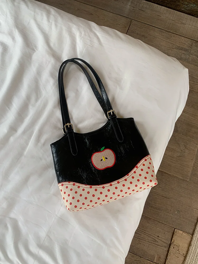 

CGCBAG 2025 New Korean Fashion Women Tote Bag Cute Designer Luxury Handbag Casual Quality PU Leather Female Shoulder Bag