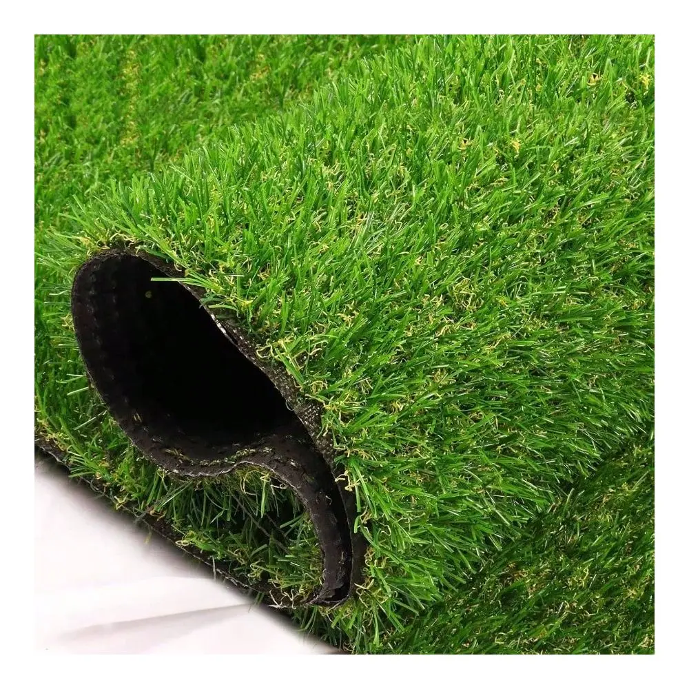 

Artificial Grass 4 FTx 6 FT, 0.8 Inch Grass Turf, Indoor Outdoor Artificial Lawn Rug, Dogs Pet Synthetic Grass Carpet Landscape