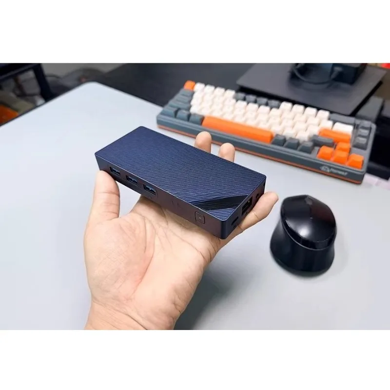 12GB D5 memory+256GB solid state 13th generation N150 mini host Win11 computer stick dual screen one line communication
