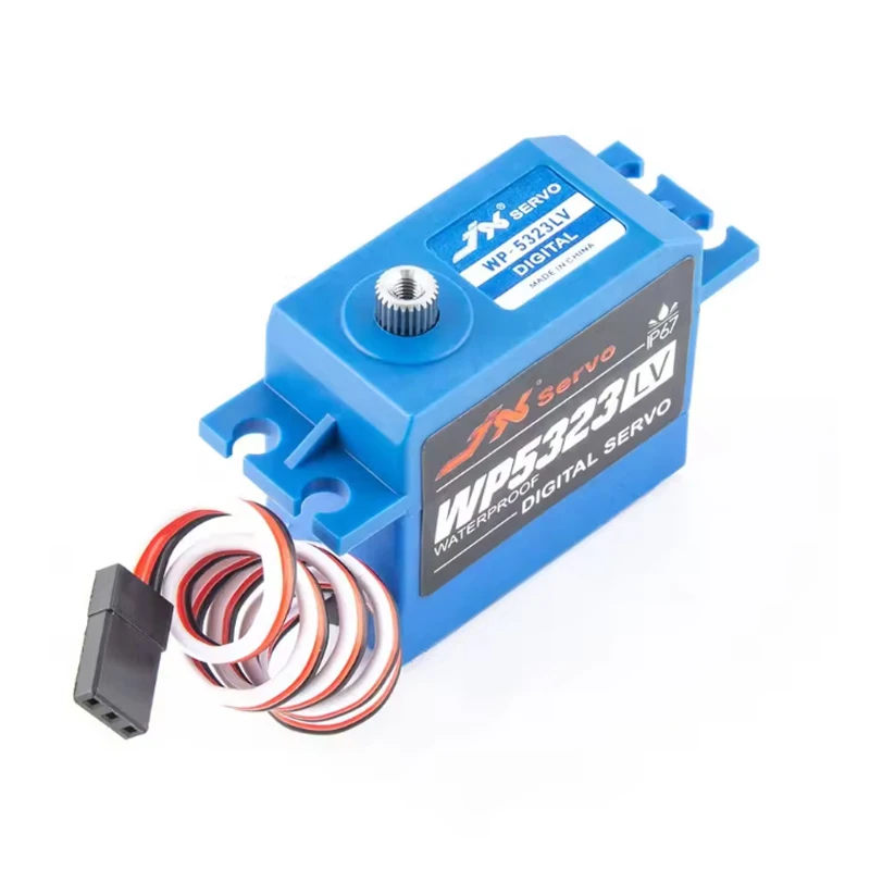 JX سيرفو WP5323LV 23 كجم رقمي مقاوم للماء 6.0 فولت IP67 معيار ميتال جير سيرفو 1/8 1/10 RC محركات السيارات والقوارب #3