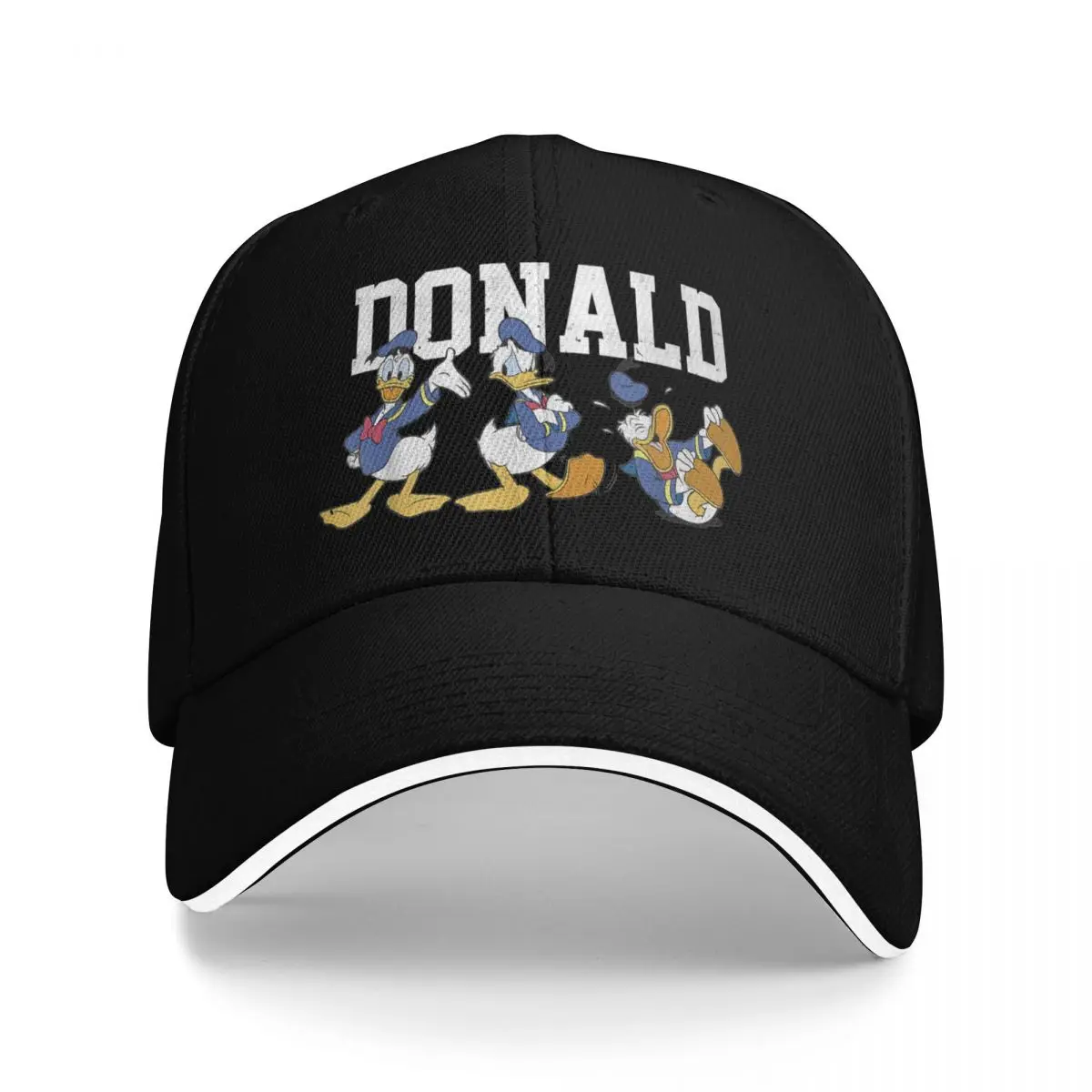 

Vintage Cute Donald Cartoon Retro 90s Baseball Cap designer cap fishing caps man Ball Cap For Women Men's