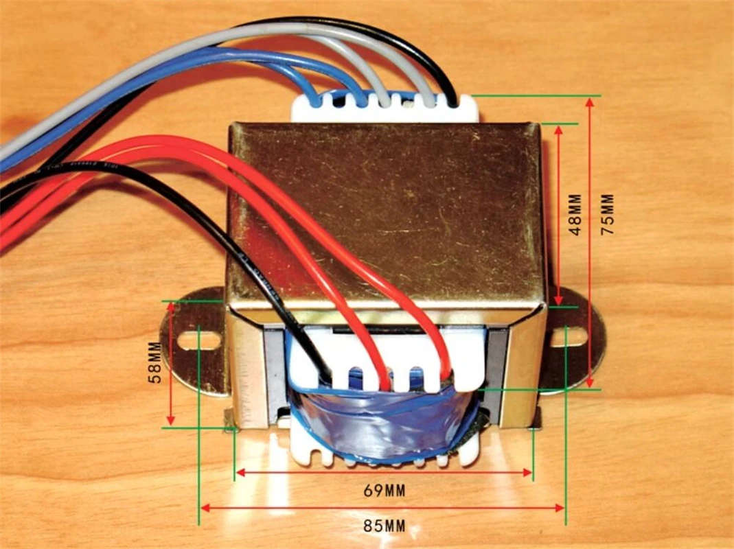 

EI66X45 EI76X42 Class A Electronic Tube OR Headphone Amplifier Power Transformer,For 6P6,6V6,6P3P, EL34,6P13,KT66ETC