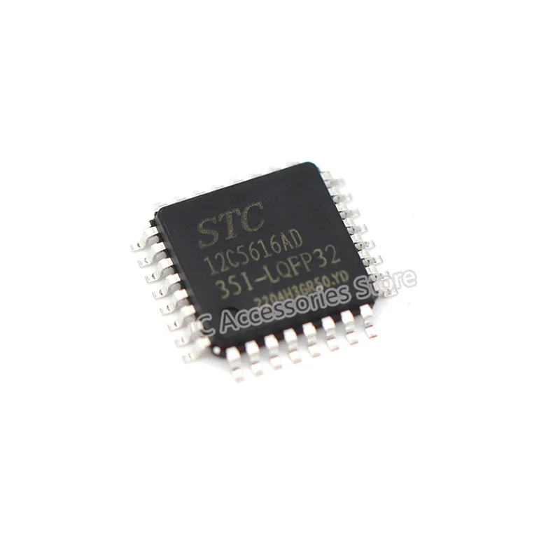 2pcs STC12C5616AD-35I-SOP28/STC12C5616AD-35I-LQFP32 1T 8051 Microprocessor MCU Chip Genuine and Original