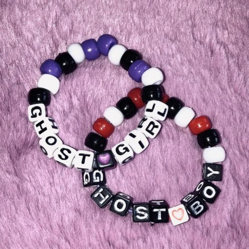 1 Exquisite Y2K Alphabet Beaded Fashion Men's Beaded Bracelets Party Favours