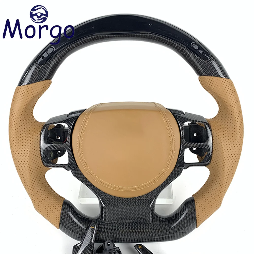 

For Lexus Accessories Customized LED display carbon fiber steering wheel Is350 GS350 GS300 is250 is ES RX NX LS LC GS GX LX LC