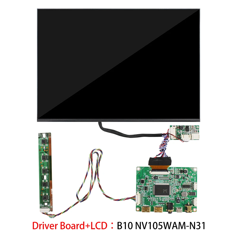 Boe 10,5 inch touvh bildschirm mit hdmi board NV105WAM-N31 50 pins edp display bildschirm 1920 × 1280 helligkeit für tablet pc