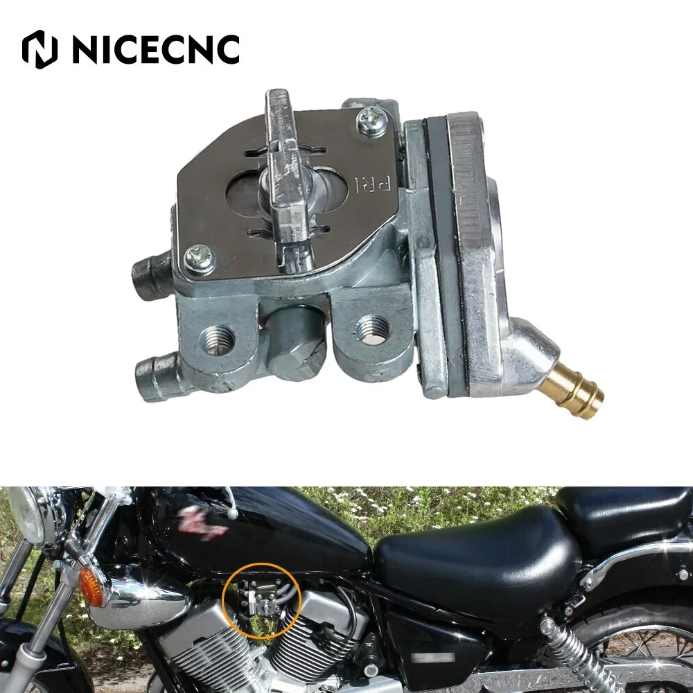 NICECNC Fuel Valve Switch Petcock For Yamaha Virago XV250 2000-14 Motorcycle Accessories High Quality Accuracy Aftermarket Item