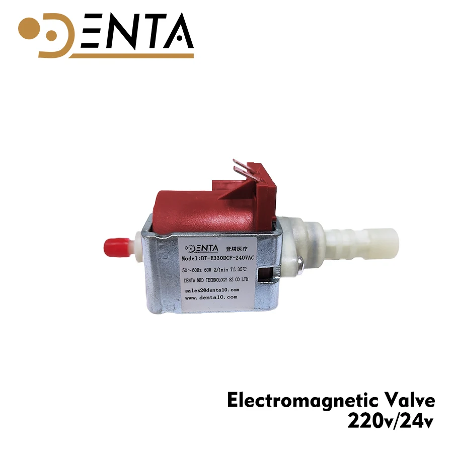 صمام الملف اللولبي للتعقيم بالأوتوكلاف 220 فولت 60 وات 50-60 هرتز 2/1 دقيقة Tf.35 ℃ قطع غيار طب الأسنان #3