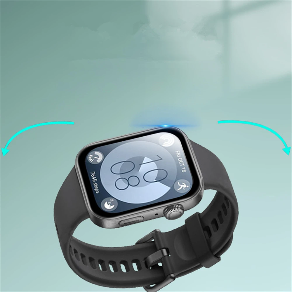 Huawei Watch Fit 4 / 4 Pro 시계용 곡선형 3D 복합 소재 필름 워터 젤 필름