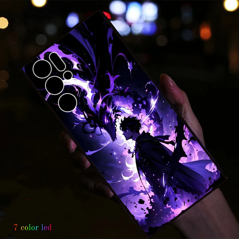 

Music Call Flash Shell Phone Case For Nubia Red Magic 11 11s 9 9S 8 8s 10 Air 10s Pro Plus Luminous LED Anti-Drop Casing Cover