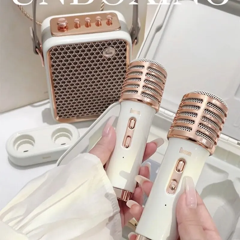 Oriental Qingluan Second Generation Karaoke Speaker Bluetooth Speaker Microphone All-in-one Home Ktv