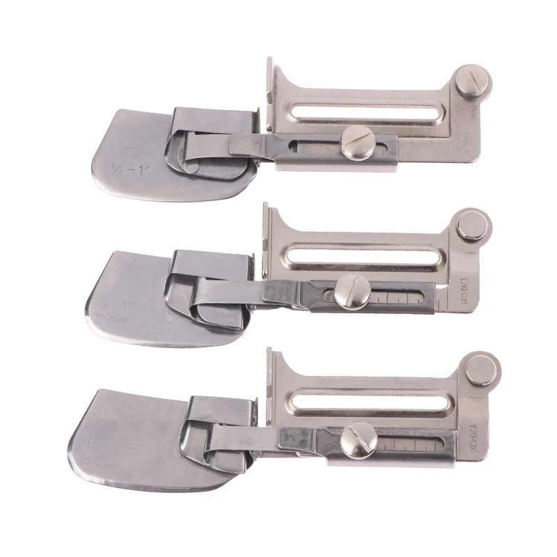 A11 Adjustable Hemming Roller Crimping Folder Binder Presser Foot For Domestic Of Flat Car Industrial Sewing Machine Accessories