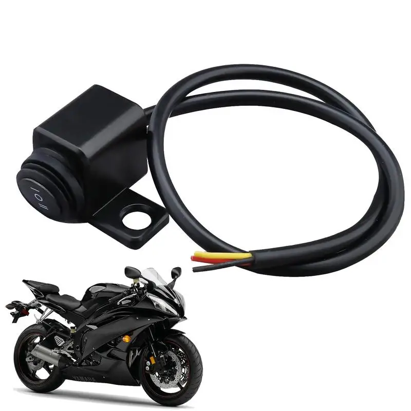 Headlight Button Easy Installation For Motorcycle Scooter Motorbike Handlebar Light Switches Headlight Controller For Dirtbike