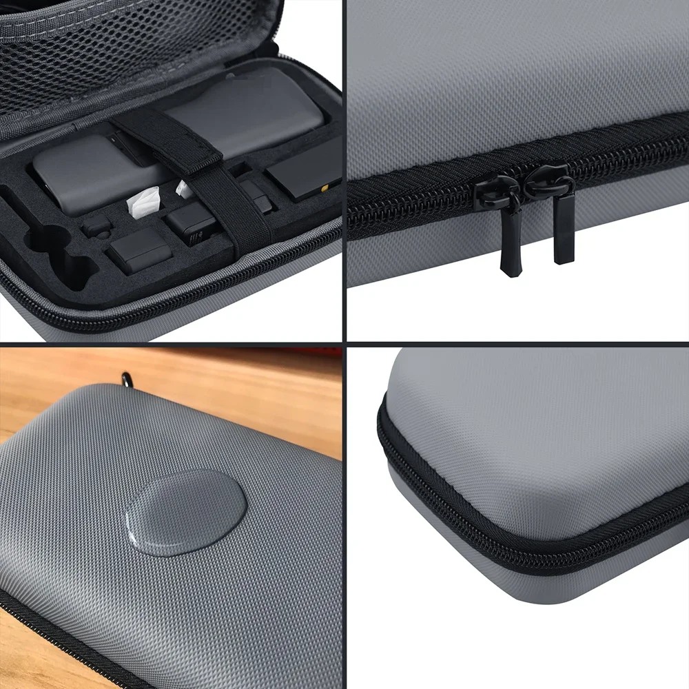 Mini bolsa de transporte para DJI Pocket 2 Creator Combo, estuche de almacenamiento portátil, caja de protección de viaje, accesorio de cardán de