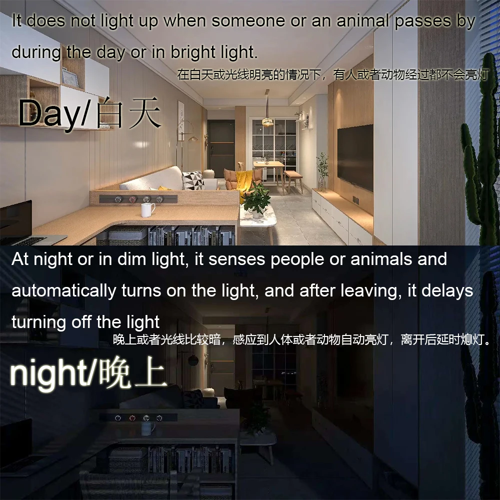 2025 PIR Body Infrared Motion Sensor Switch DC 5V - 24V 5A Photosensitive Sensor Detector Switch For Single Color RGB LED Strip