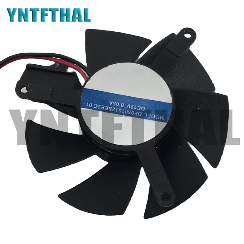 DF0501012SEE2C01 12V 0.05A Two Lines DC  Fan for X1300 HD4650 HD3650