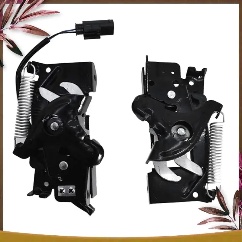 AB59-51237242549 51237242548 1Pair Car Front Left+Right Lower Hood Catch Latch Lock For BMW F30 F31 F34 F80 F87 51234895946