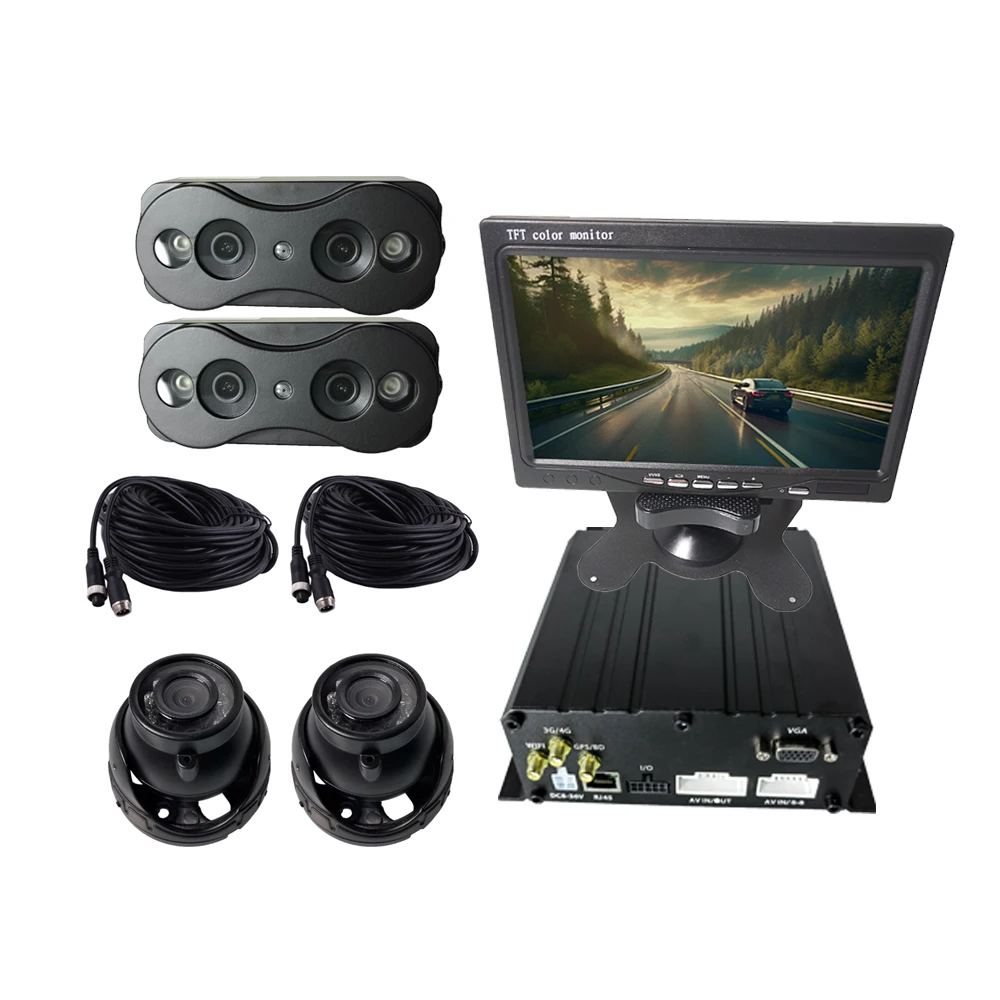 

Высококачественный 8-канальный 1080P MDVR комплект автомобильного видеорегистратора для автобуса с 2 пассажирскими счетчиками