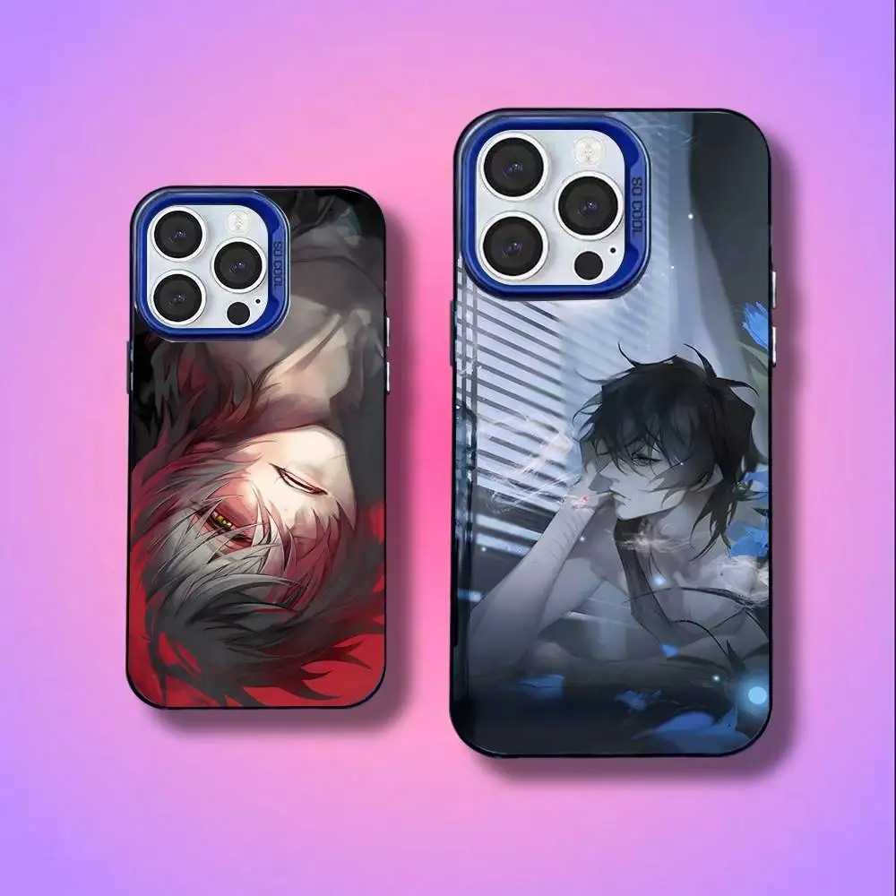 

Game S-Slow Damage Anime Blue Matte Shockproof CoverPhone Case For iPhone 17,16,15,14,13,12,11,Pro,XS,Max,Plus,Mini,SE4,E