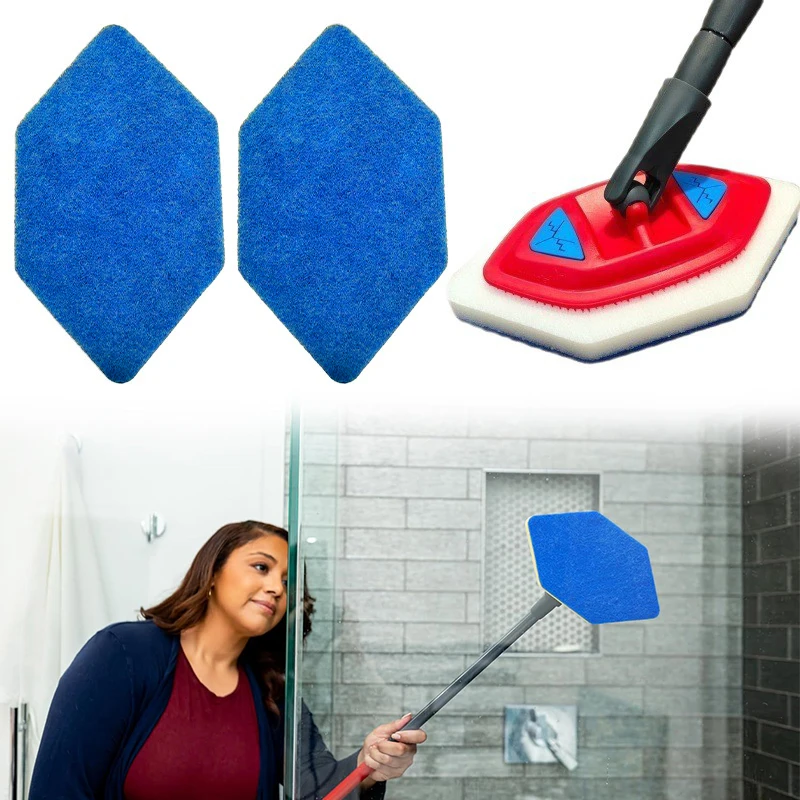 2Pcs Microfiber Mop…