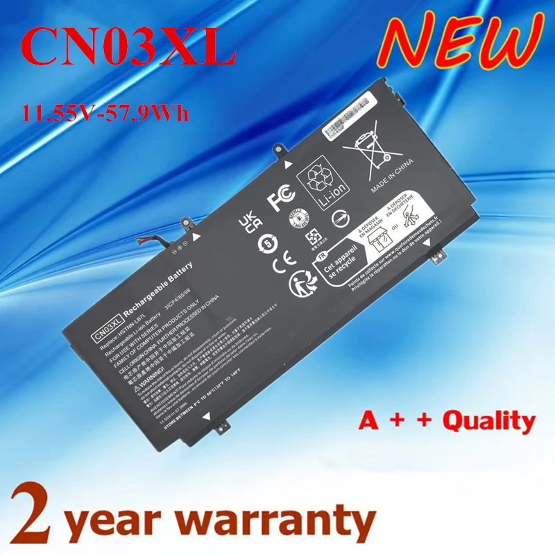 

CN03XL Laptop Battery For HP Spectre X360 13-AB001 13-AB002 X360 13-W000 SH03XL HSTNN-LB7L TPN-Q178 901308-421 901345-855 CN03XL