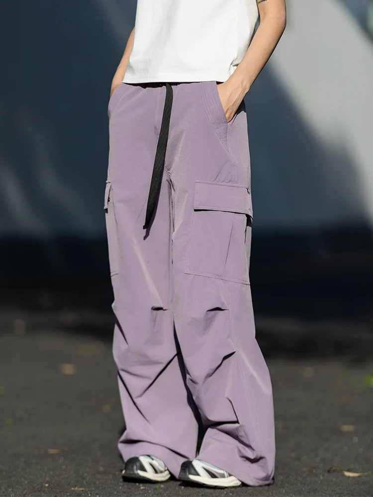 

Psalmist Retro American Work Pants Loose Fit Outdoor Climbing Casual Paratrooper Trousers ex Spring Summer Casual Pants