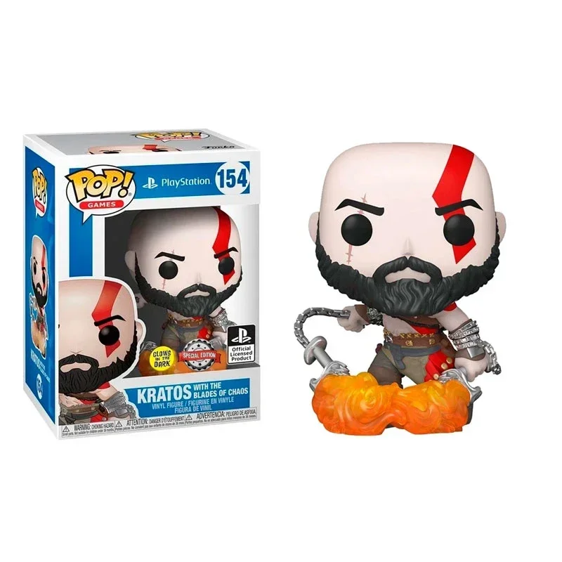 FUNKO POP Новое поступление God Of War серии KRATOS # 154 # 269 # 25 фигурок, коллекция моделей, игрушки для детей, подарки на день рождения