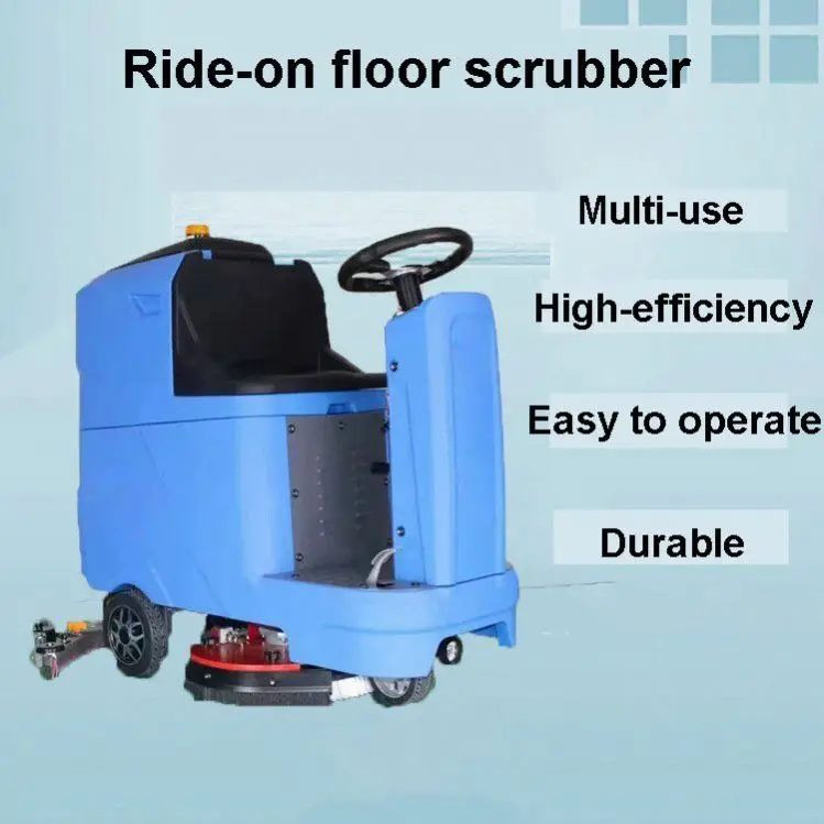 Profissional Robótica Industrial Ride-On Floor Sweeper, Scrubber