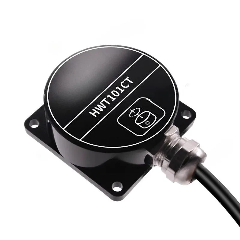 Intelligent single-axis high-precision rotation Angle sensor heading tilt meter without drift HWT101CT