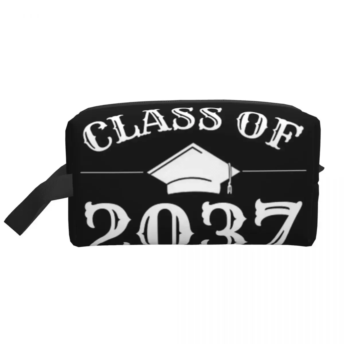 

Class Of 2037 Kindergarten First Grade Polyester Men Business Portable Storage Bag Women Travel Cosmetic Bag Hanging Wash Pouch