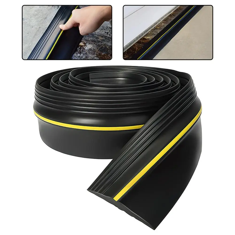 1/2M Garage Door Bottom Seal Strip Weatherproof PVC Rubber S