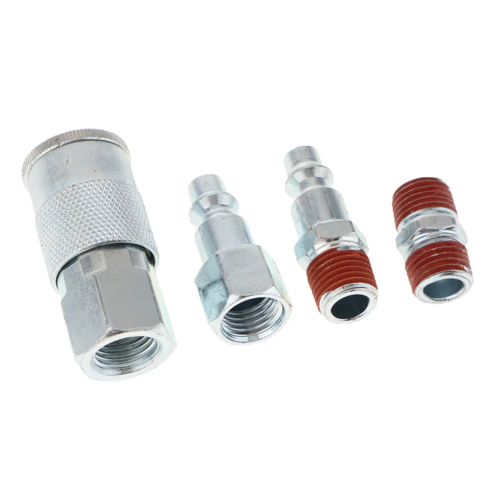 4pcs Universal Quick Release Coupler Set 1/4